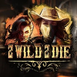 2 Wild 2 Die slot logo by Hacksaw Gaming at Evolve Casino