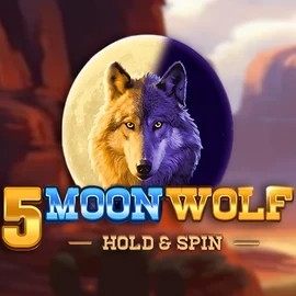 5 Moon Wolf by Apparat Gaming, showcased at evolvecasino.eu – game logo