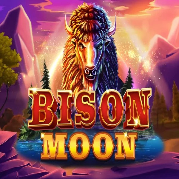 Bison Moon logo by Northern Lights Gaming at Evolve Casino