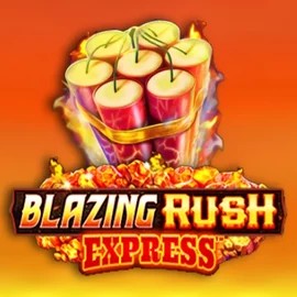 Blazing Rush Express casino game by AreaVegas – featured logo at Evolve Casino