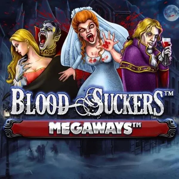 Blood Suckers Megaways logo by Red Tiger Gaming Evolve Casino