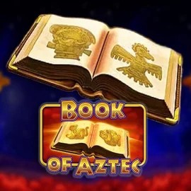 Book of Aztec logo by Amatic Industries at Evolve Casino