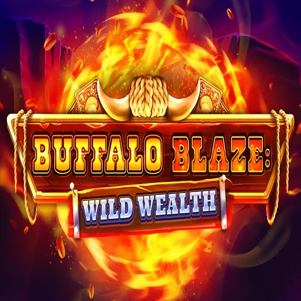 Buffalo Blaze Wild Wealth logo by OctoPlay Evolve Casino