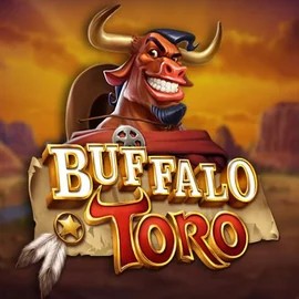 Buffalo Toro slot logo by ELK Studios at Evolve Casino