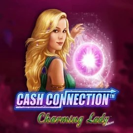 Cash Connection Charming Lady logo by Novomatic Evolve Casino