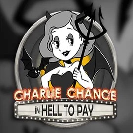 Charlie Chance in Hell to Pay slot logo by Play'n GO at Evolve Casino