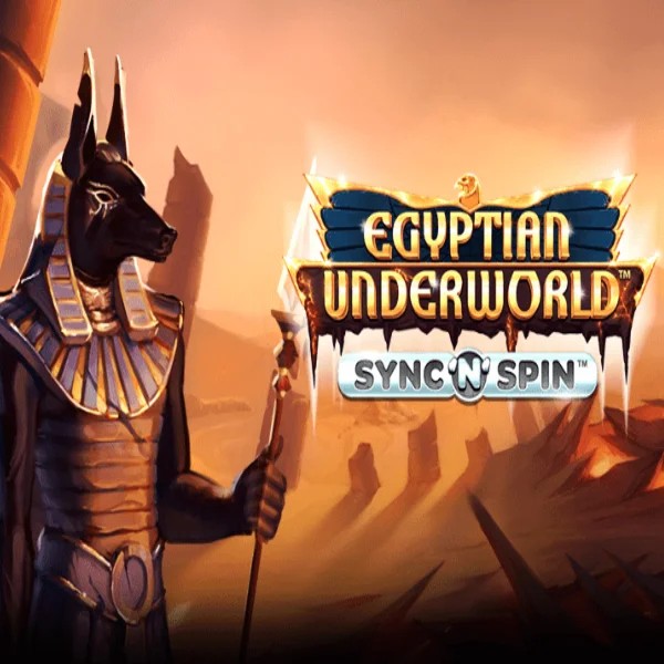 Egyptian Underworld logo by Greentube Evolve Casino