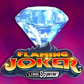 Flaming Joker Link and Win logo by Barstruck at Evolve Casino