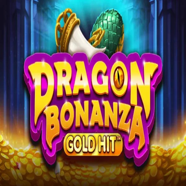 Gold Hit: Dragon Bonanza slot logo by Ash Gaming at Evolve Casino