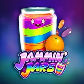 Slots logo of Jammin Jars from Push Gaming at Evolve Casino