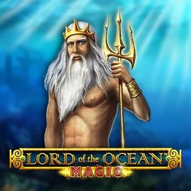 Lord Of The Ocean Magic slot logo by Novomatic at Evolve Casino