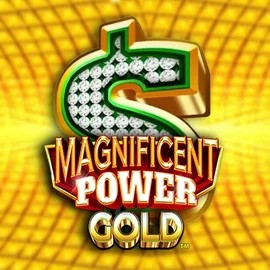 Magnificent Power Gold slot logo by Oros Gaming at Evolve Casino