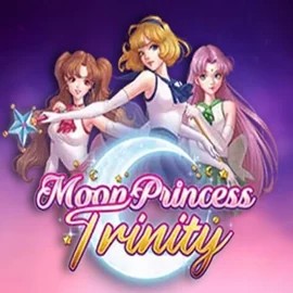 Moon Princess Trinity slot visual from Play'n GO available on evolvecasino.eu