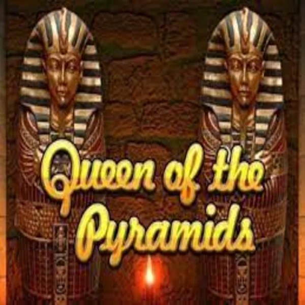 Slots logo of Queen of the Pyramids from Playtech at Evolve Casino