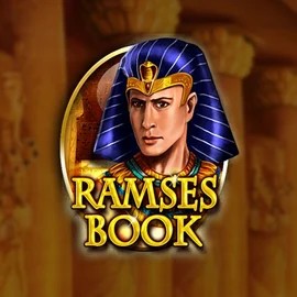 Ramses Book Deluxe by Gamomat, showcased at evolvecasino.eu – game logo