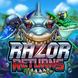 Razor Returns casino game by Push Gaming – featured logo at Evolve Casino