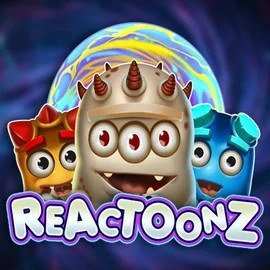 Try Reactoonz slot by Play'n GO on evolvecasino.eu – logo image