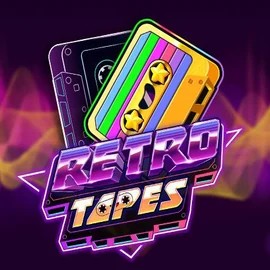 Retro Tapes slot visual from Push Gaming available on evolvecasino.eu