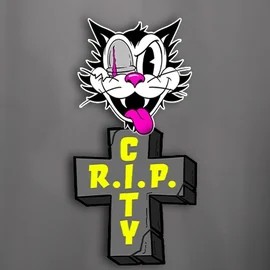 RIP City logo by Hacksaw Gaming Evolve Casino