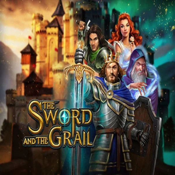 The Sword and the Grail by Play'n GO, showcased at evolvecasino.eu – game logo