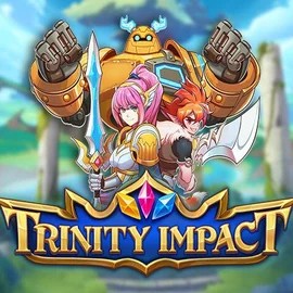 Trinity Impact game by Play'n GO – logo hosted on Evolve Casino